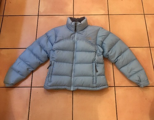 north face baby blue puffer